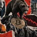 Bitcoin’s slide below $77,000 sets up a Monday tech test as AI leaders sound warning