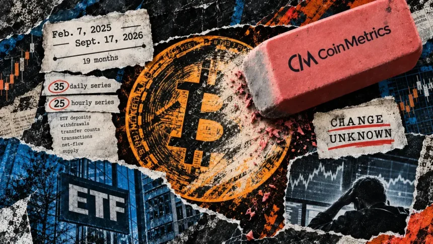 Coin Metrics revises 19 months of ETF wallet data but by how much?