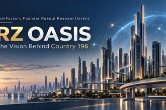 CoinFactory Founder Rasoul Rezvani Unveils the Vision Behind RZ Oasis