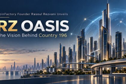 CoinFactory Founder Rasoul Rezvani Unveils the Vision Behind RZ Oasis