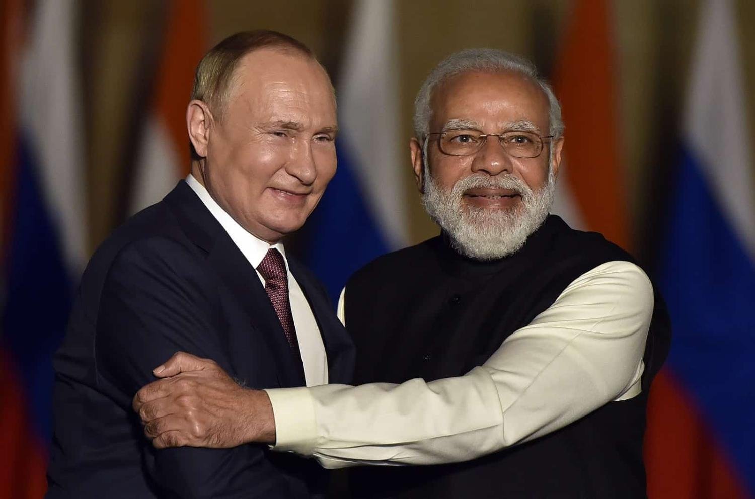 Russia India Putin Modi