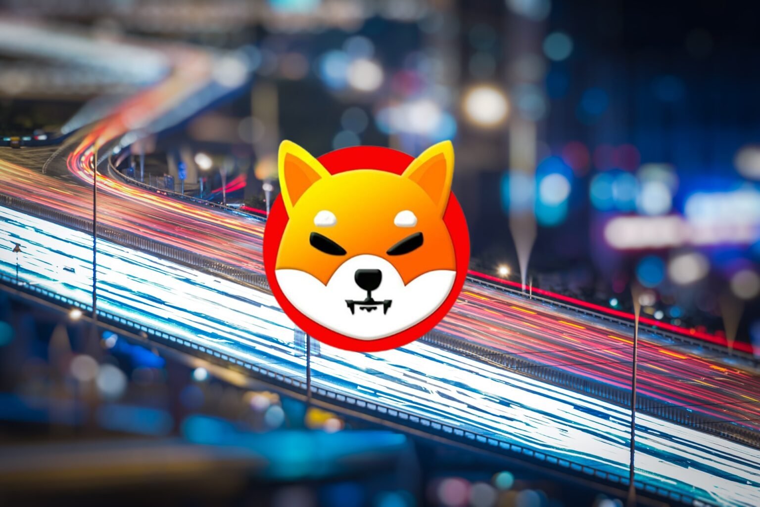 shiba inu city lights boken street