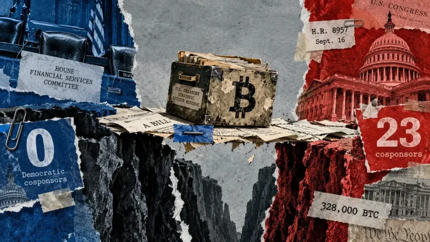 The US Bitcoin reserve faces a crucial bipartisan test Wednesday