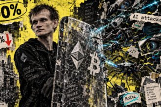 Vitalik Buterin now confident AI won’t break crypto, betting 90% of his net worth