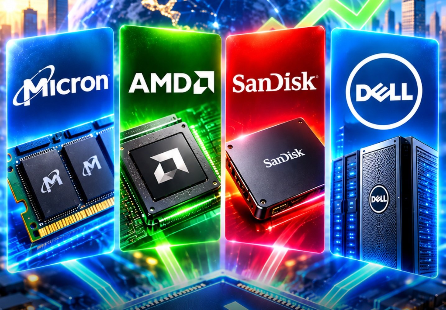 Micron Stock Slides Despite $220 Billion AI Spending