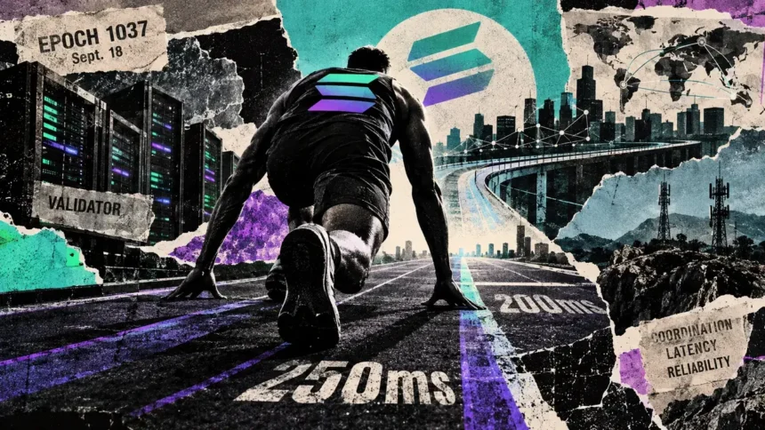 Why Solana’s new 250ms speed boost could actually trigger network instability