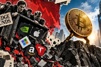Bitcoin fell 1.3% while Nasdaq-100 lost 5.5% in last week’s tech selloff