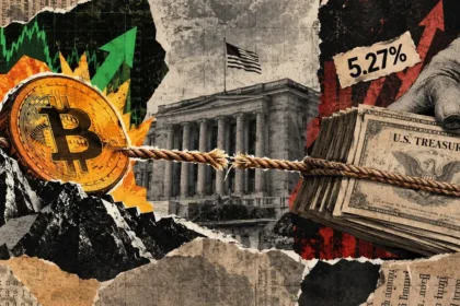 Bitcoin price has risen 84% since January 2024 while Treasury yields climbed