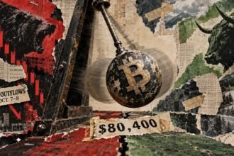 Bitcoin’s weekend rebound faces an $80,400 test after nearly $730 million in ETF outflows