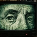 us dollar eyes usd currency tv screen