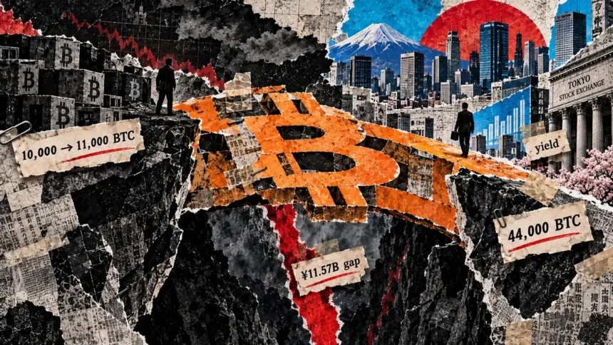 Metaplanet sold 10,000 Bitcoin in a credit-rating bid, only to buy back 11,000 BTC at a higher price per coin