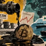 Oil stocks on land are near a decade low, complicating Bitcoin’s inflation relief hopes