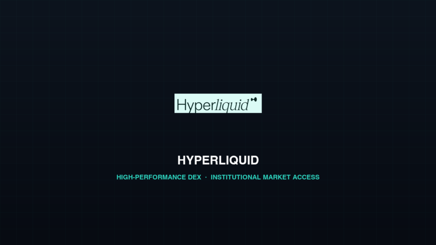Hyperliquid decentralized trading protocol official logo and 24/7 liquidity branding