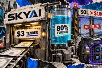 SkyAI risks SEC offer failure if SOL falls under $100