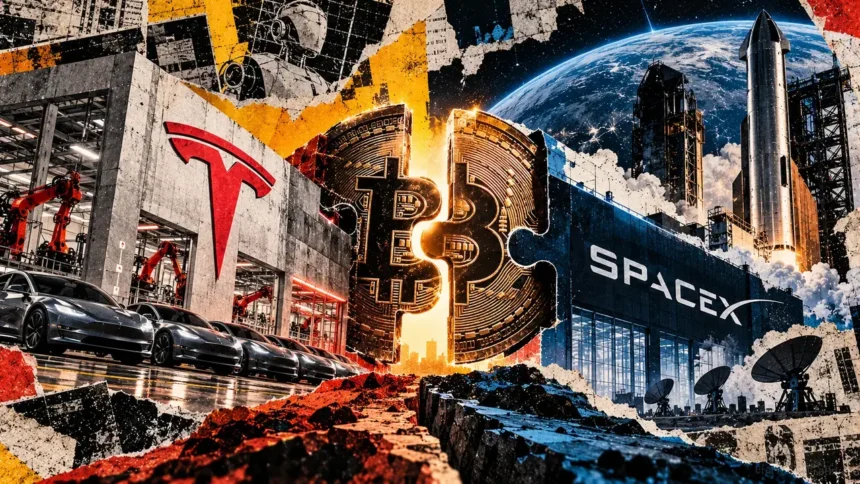 Tesla–SpaceX merger talks could put 30,221 Bitcoin under one roof
