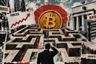 US services price gauge hits a four-year high, clouding Bitcoin’s rate-relief outlook